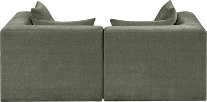 Stellar - 2 Piece 76" Upholstered Modular Loveseat