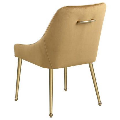 Mayette - Silla auxiliar de comedor Parsons Wingback (juego de 2)