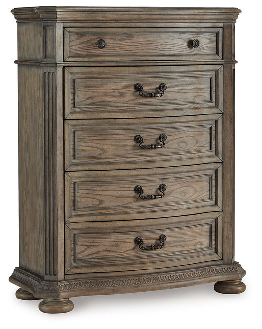 Ardenfield - Light Brown - Five Drawer Chest