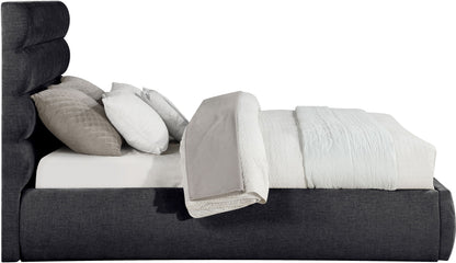 Adam - Chenille Fabric Bed With 52" Headboard