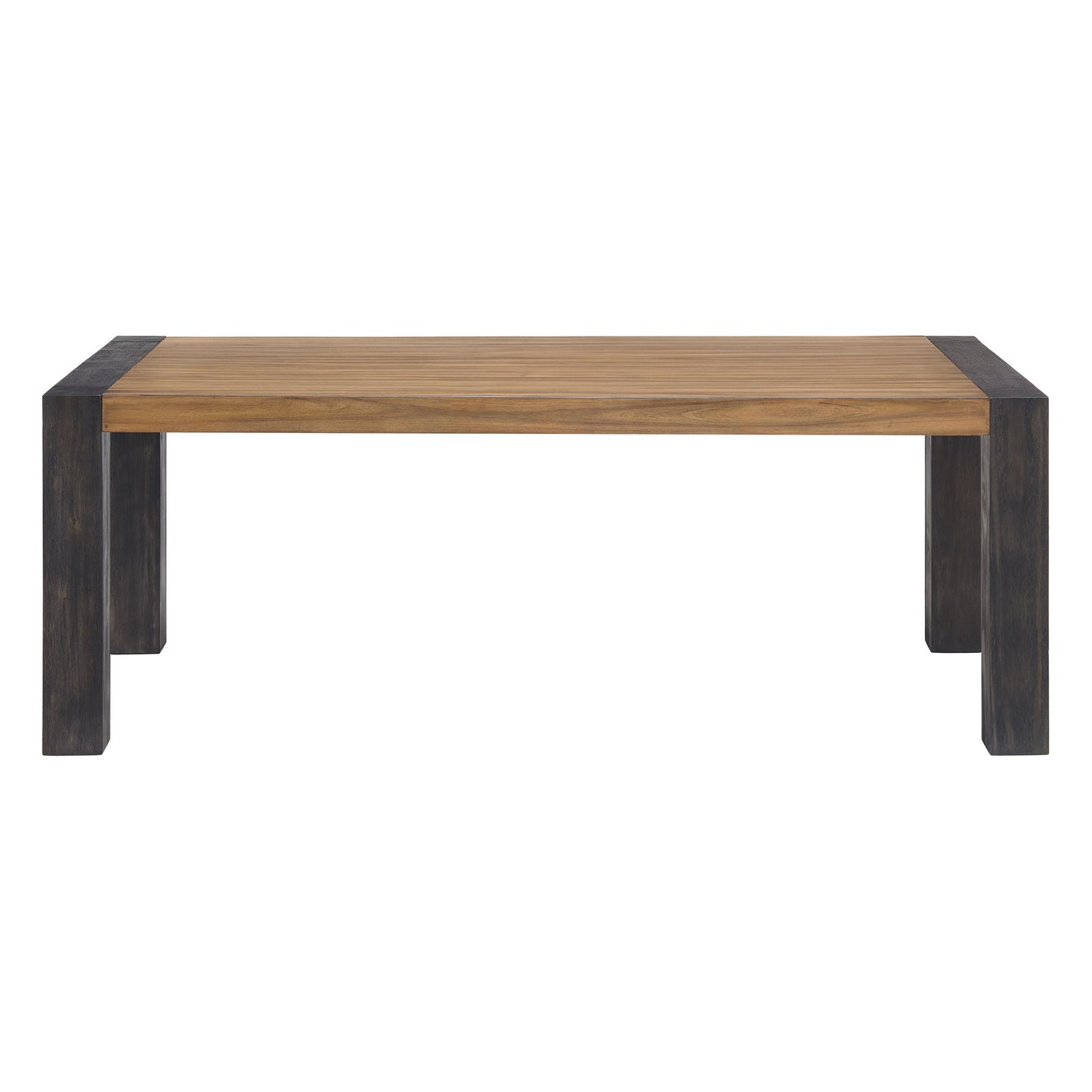 Breckenridge - Dining Table With Oak Top - Black