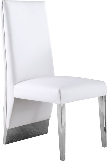 Porsha - Dining Chair (Set of 2) - Chrome Base