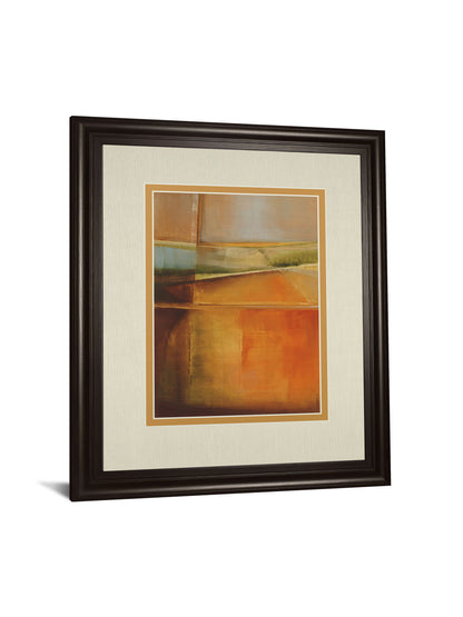 Head Over Heels By Helen Shulman - Framed Print Wall Art - Orange