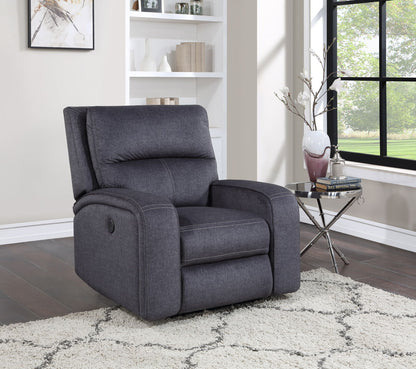 Lovell - Power Reclining Chair - Dark Gray