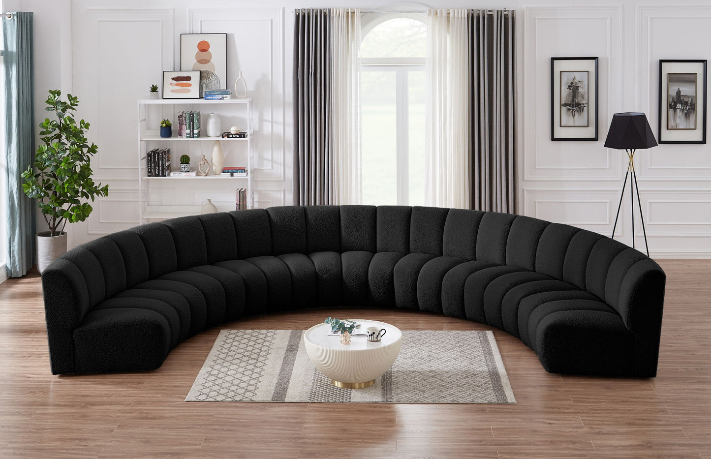 Infinity - 7 Piece Boucle Modular Sectional