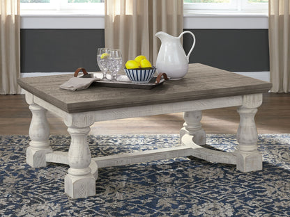 Havalance - Gris / Blanco - Mesa de centro rectangular