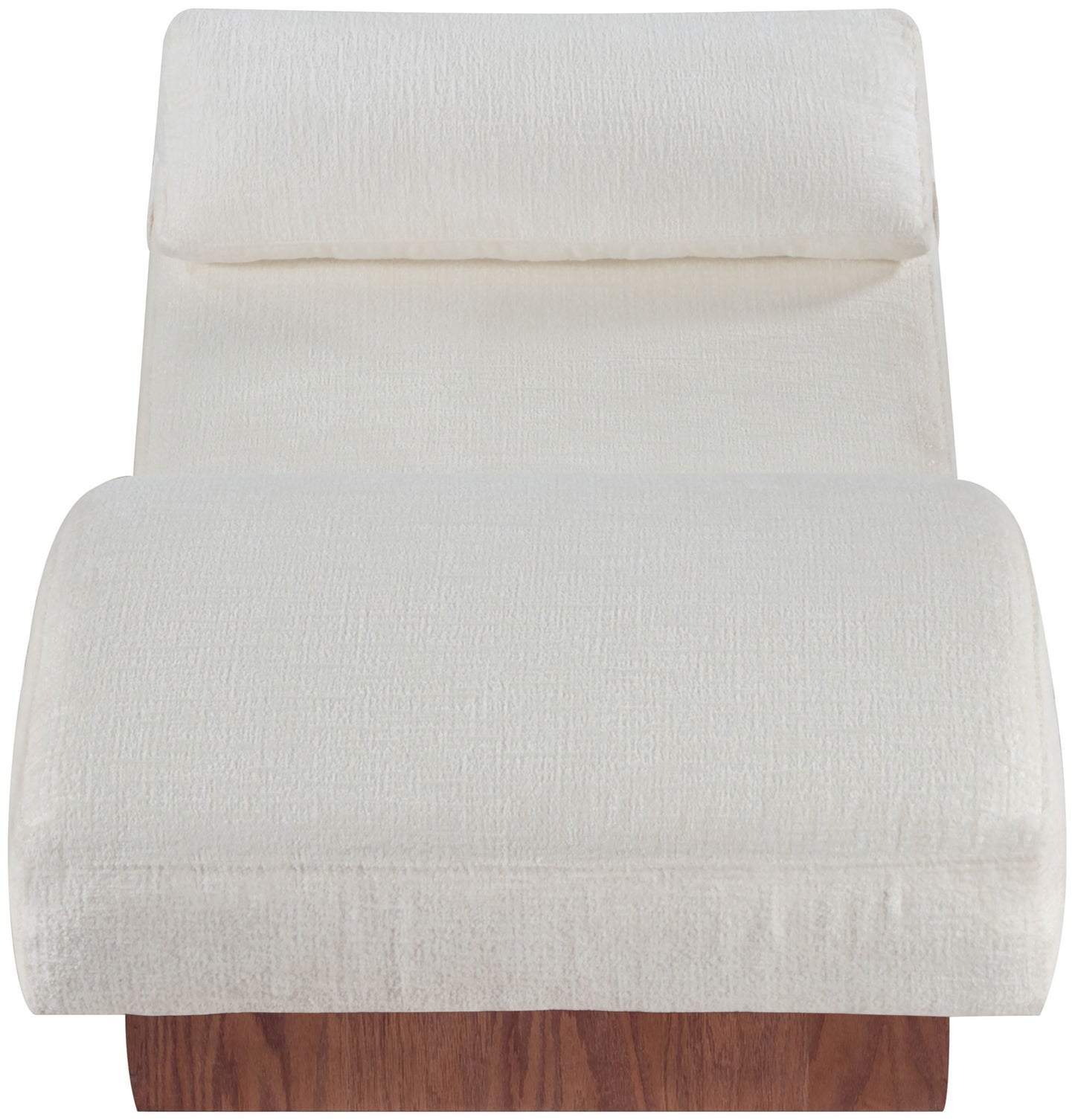 Marcella - Chaise Lounge - Walnut Base