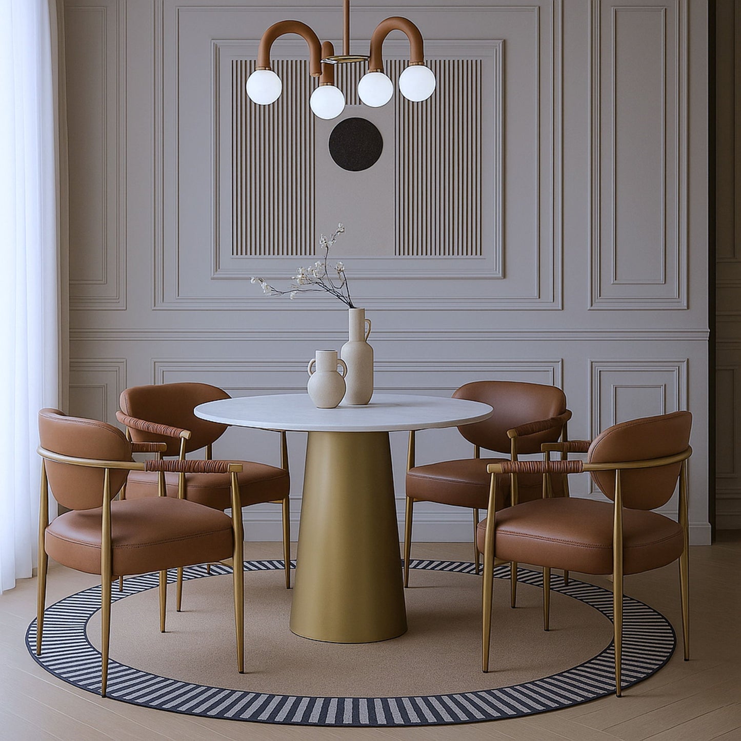 Virella - Faux Leather Upholstered Dining Chair (Set of 2)