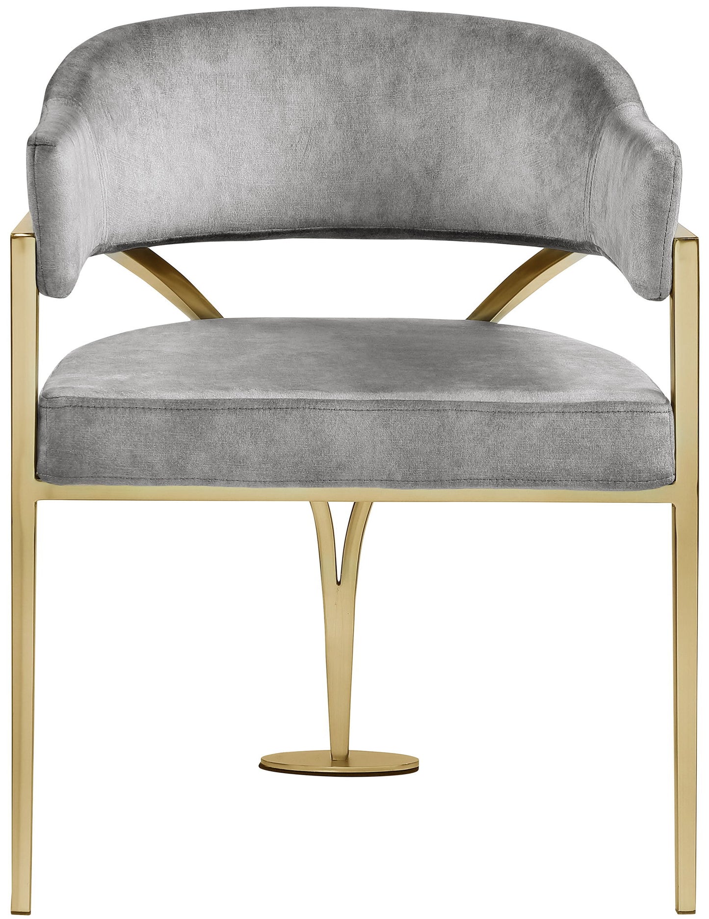 Madelyn - Dining Chair (Set of 2) - Brushed Brass