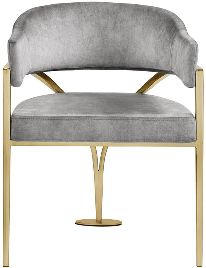 Madelyn - Dining Chair (Set of 2) - Brushed Brass