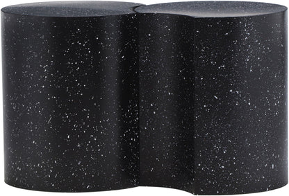 Dimple - 2 Piece Modular End Table - Terazzo Finish