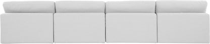 Comfy - Linen Modular Armless Sofa 4 Seats