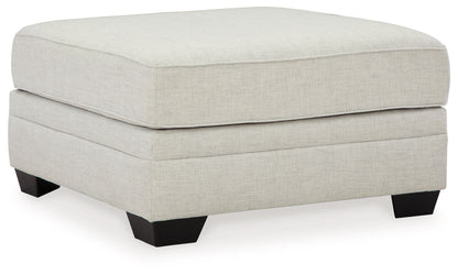 Huntsworth - Dove Gray - Oversized Accent Ottoman