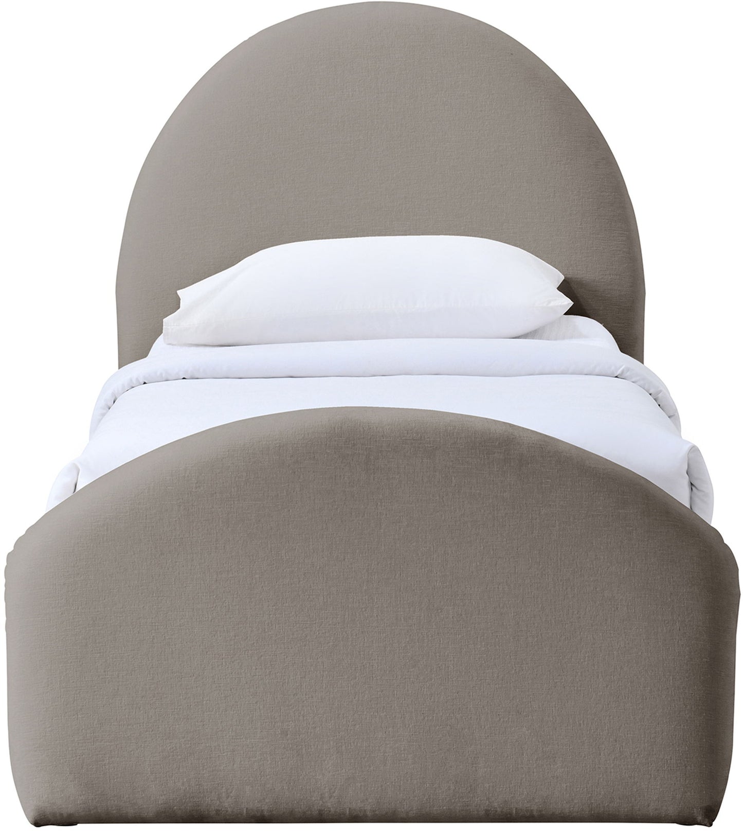 Andaz - Chenille Fabric Upholstered Bed