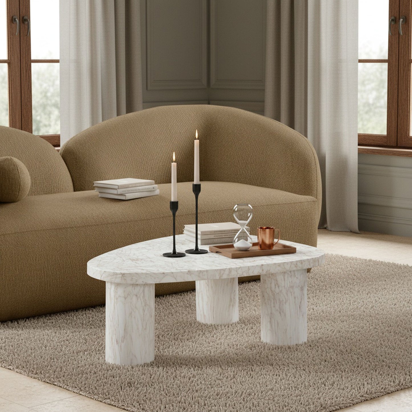 Teramo - Concrete Indoor / Outdoor Coffee Table