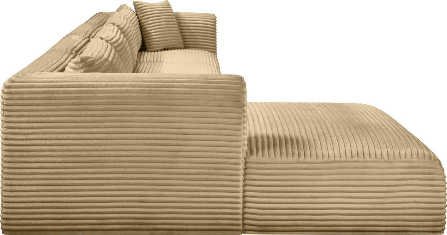 Shaggy - 4 Piece Modular Sectional