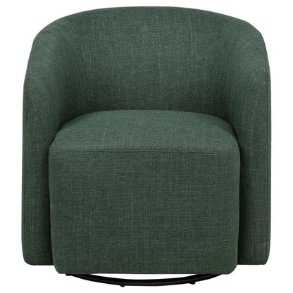 Mossbrook - Fabric Upholstered Swivel Accent Chair