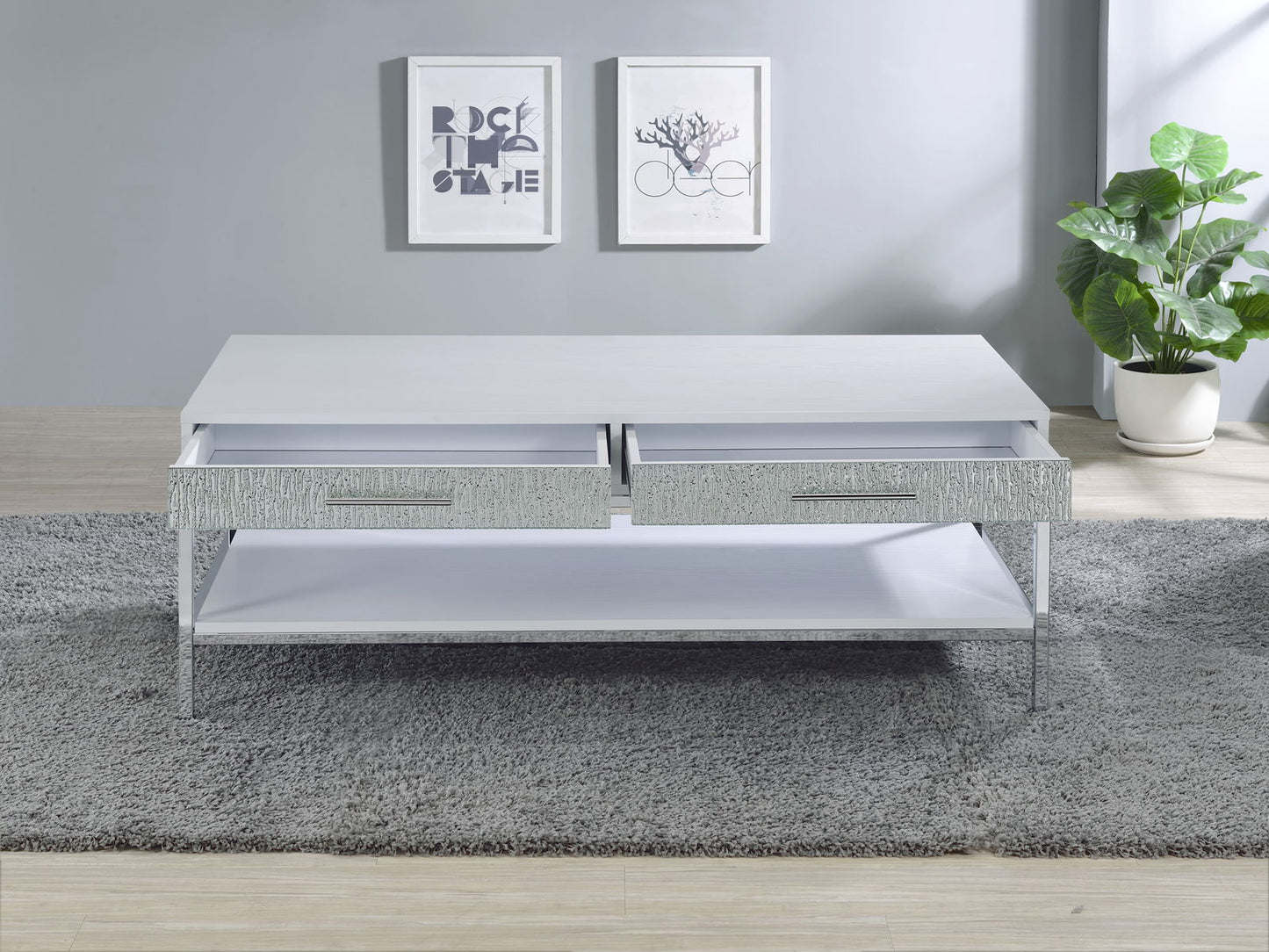 Mirage - Coffee Table - White