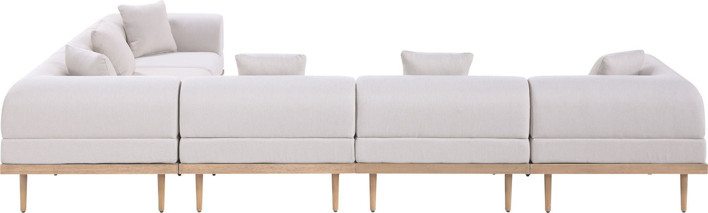 Laguna - 6 Piece 142" Outdoor Patio Modular Sectional