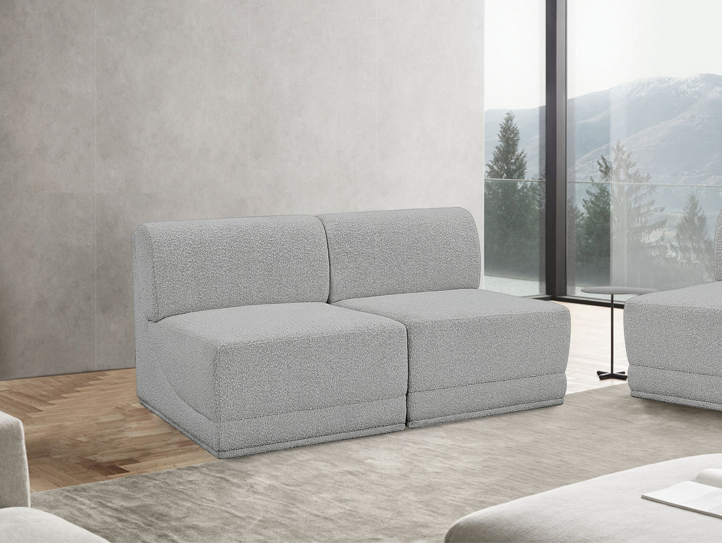 Ollie - 2 Seat Armless Modular Sofa