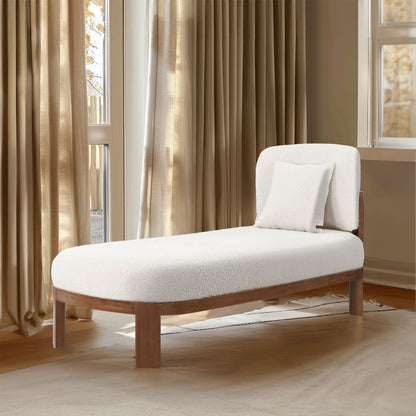 Maybourne - Chaise / Bench - Cream