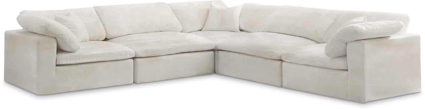 Cozy - 5 Piece Modular Corner Sectional