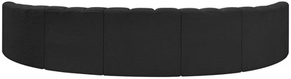 Arc - Boucle Fabric 7 Piece U-Shaped Modular Sofa