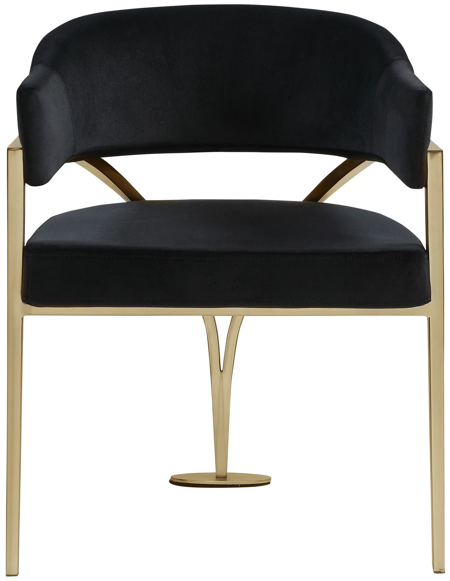 Madelyn - Dining Chair (Set of 2) - Brushed Brass