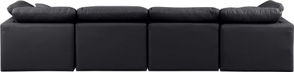 Indulge - Faux Leather 4 Seat Modular Sofa