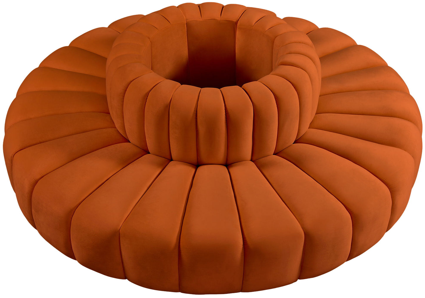 Arc - Velvet 8 Piece Round Modular Sofa