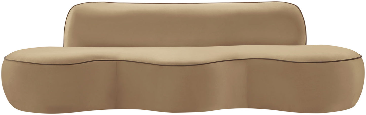 Swerve - Velvet 101" Upholstered Sofa