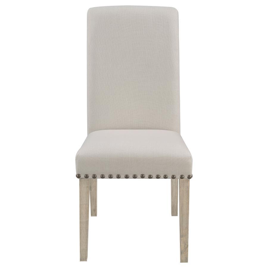 Salem - Fabric Upholstered Dining Side Chair (Set of 2) - Beige