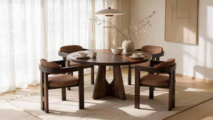 Raramuri - Round Table - Dark Brown