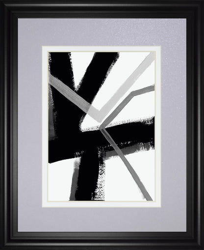 34x40 Angular Pulse III By June Erica Vess - Gray