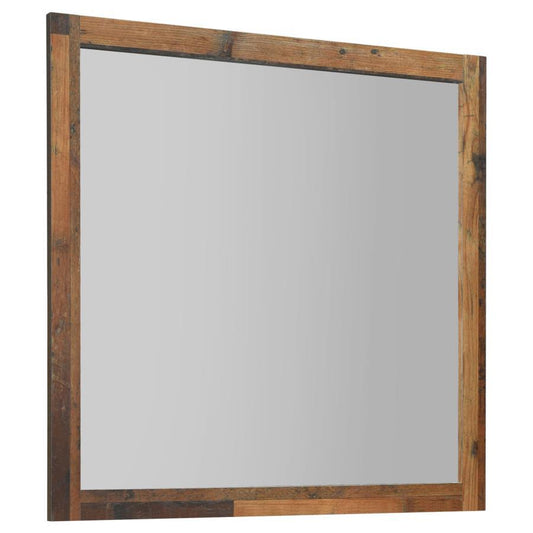 Sidney - Dresser Mirror - Rustic Pine