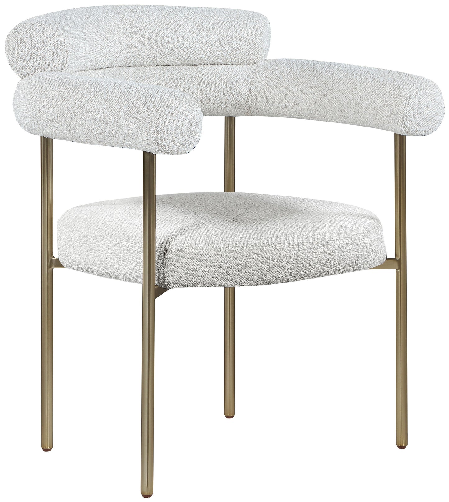Blake - Boucle Fabric Dining Chair (Set of 2)