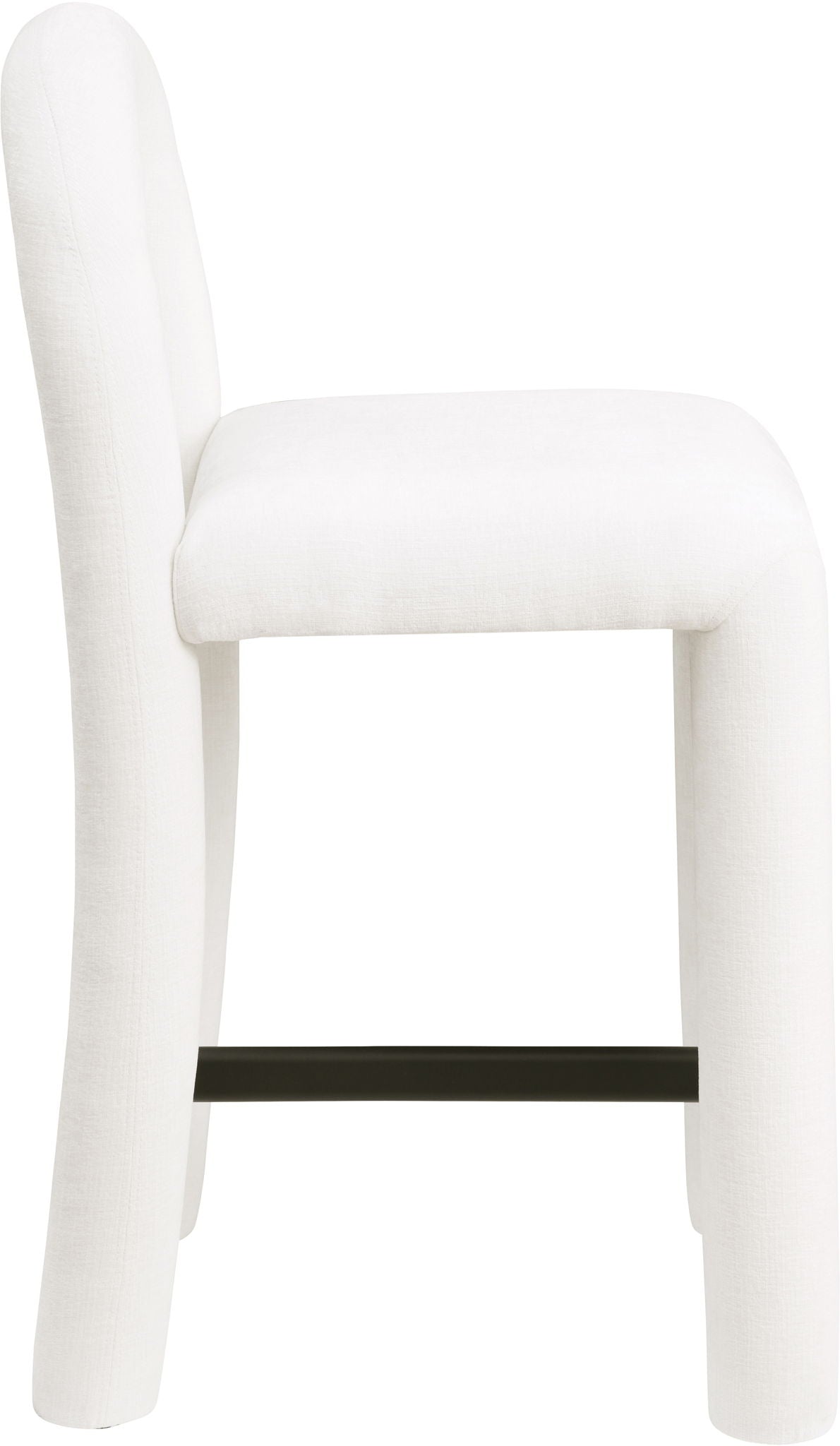 Amari - Chenille Fabric Stool
