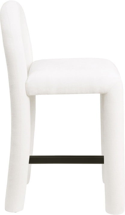 Amari - Chenille Fabric Stool