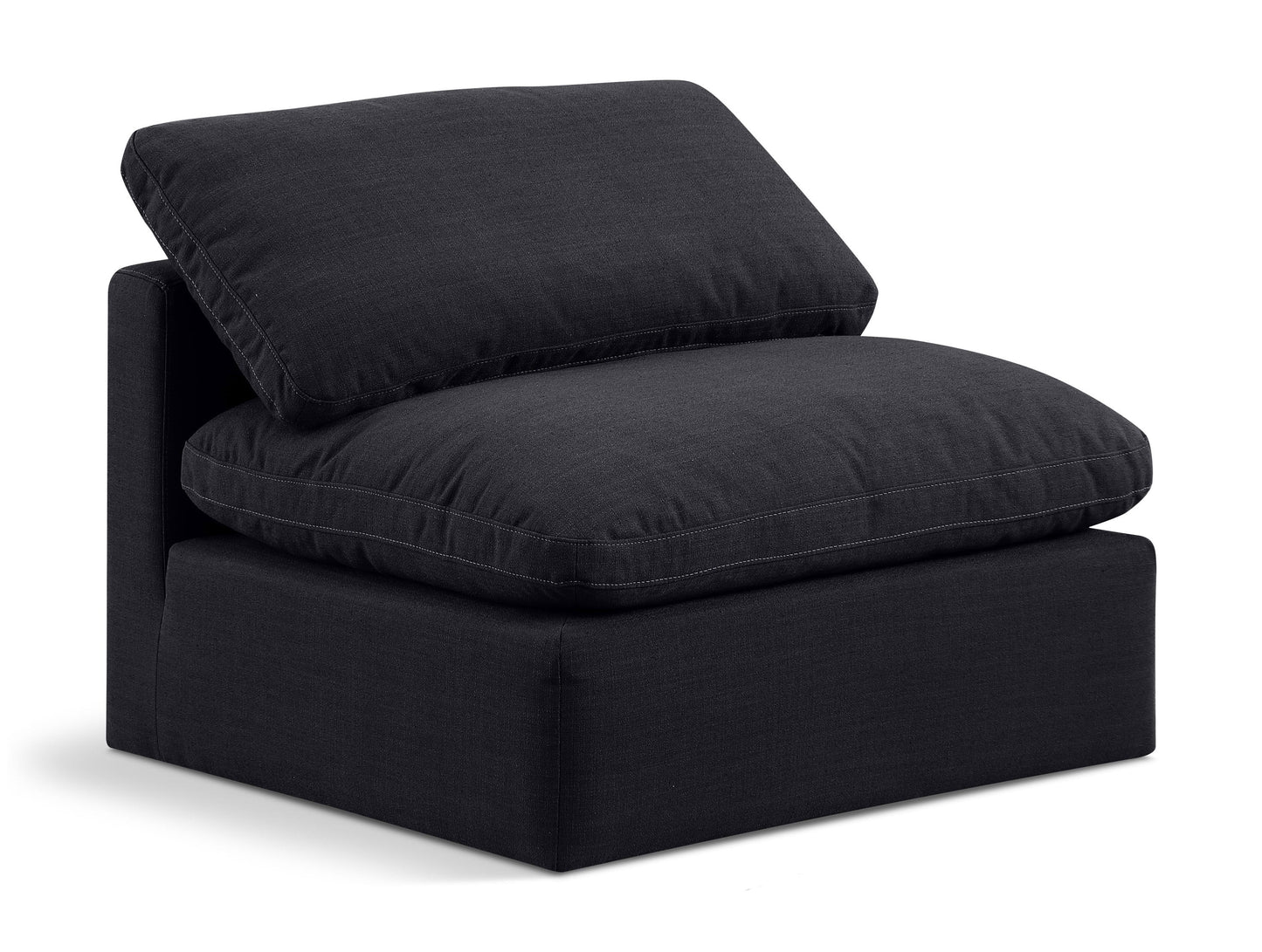 Indulge - Linen Armless Chair