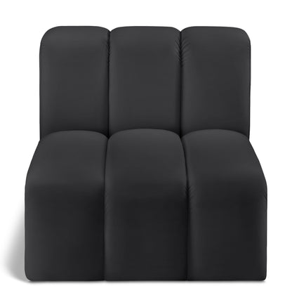 Arc - Faux Leather Straight Chair