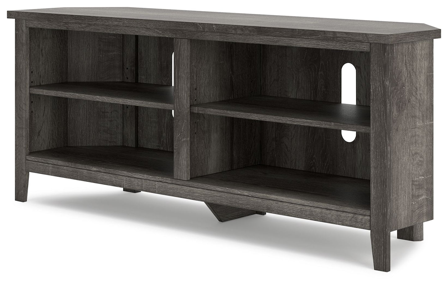 Arlenbry - Gris - Mueble TV esquinero mediano