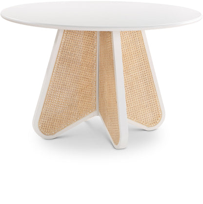 Butterfly - Solid Wood And Natural Cane Table