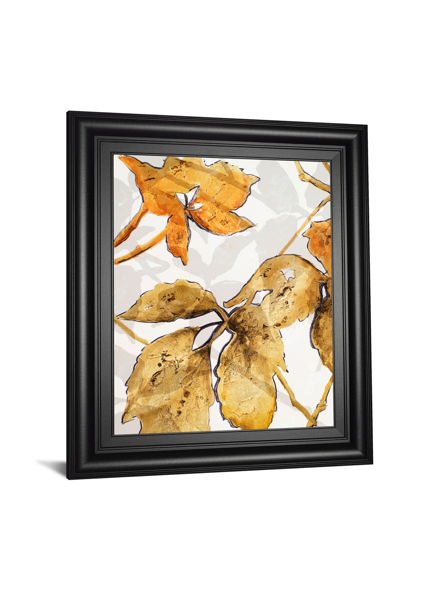 Shadows Il By Patricia Pinto - Framed Print Wall Art - Light Brown