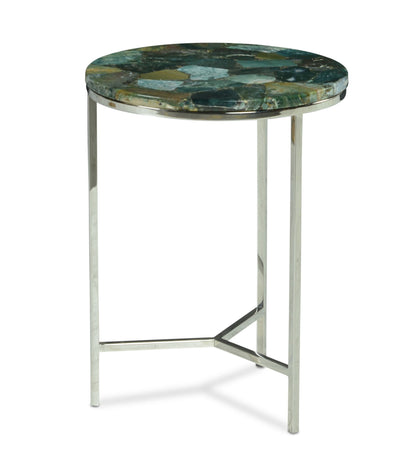 Foster - Jaspe Top Chairside Table - Green