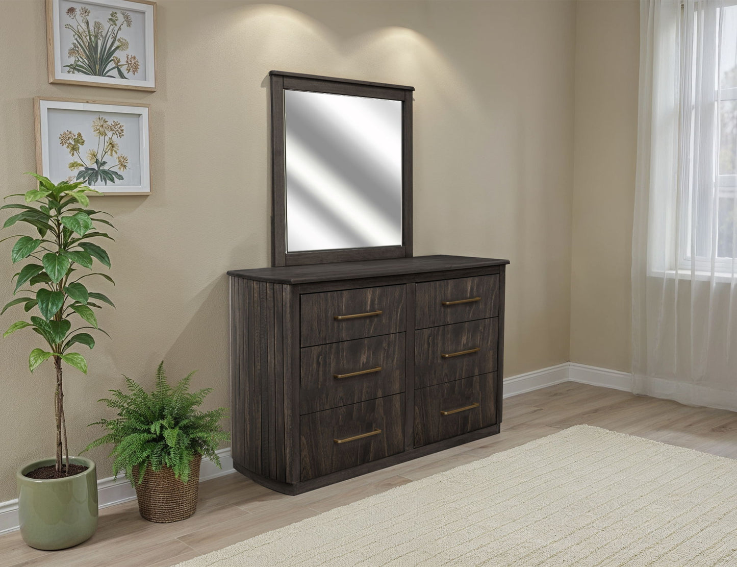 Mezquite - 6 Drawer Dresser