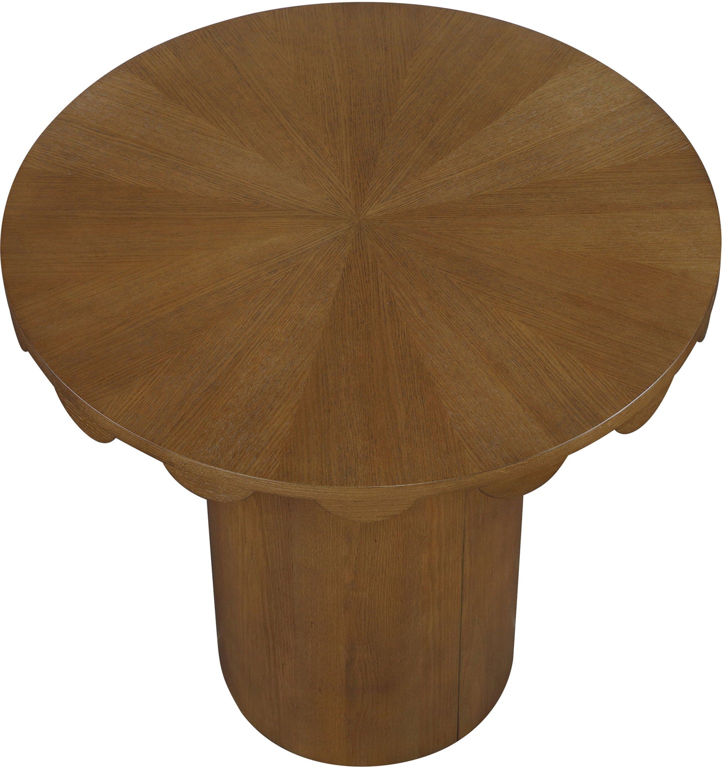 Dahlia - Solid Wood And Natural Cane Table