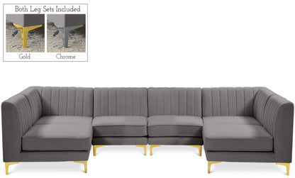 Alina - 6 Piece Modular U-Shaped Sectional