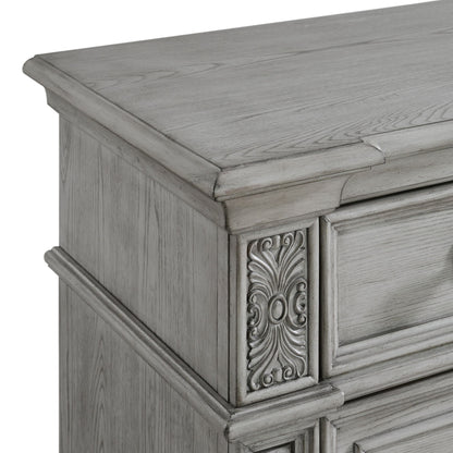 Glenmore - 5-Drawer Chest - Aged Gray