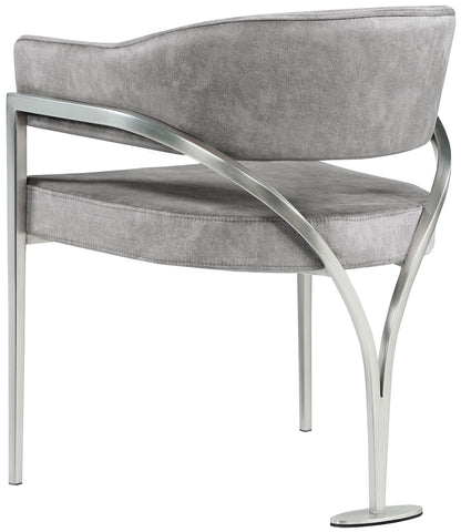 Madelyn - Dining Chair (Set of 2) - Brushed Chrome