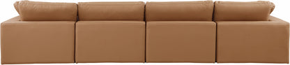 Comfy - Faux Leather Modular Sofa 4 Seats